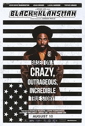 Karanlıkla Karşı Karşıya – BlacKkKlansman